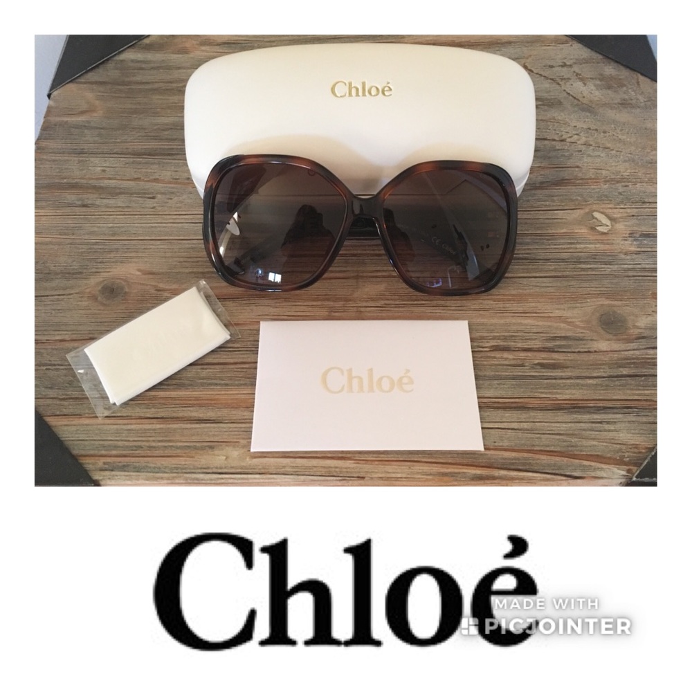 *****SOLD******NWT CHLOE Sunglasses with Case